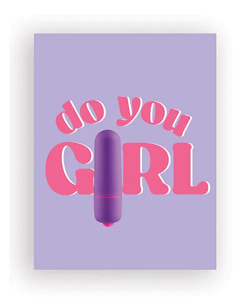 Vibrators Rock Candy Toys NaughtyVibes Do You Girl Greeting Card