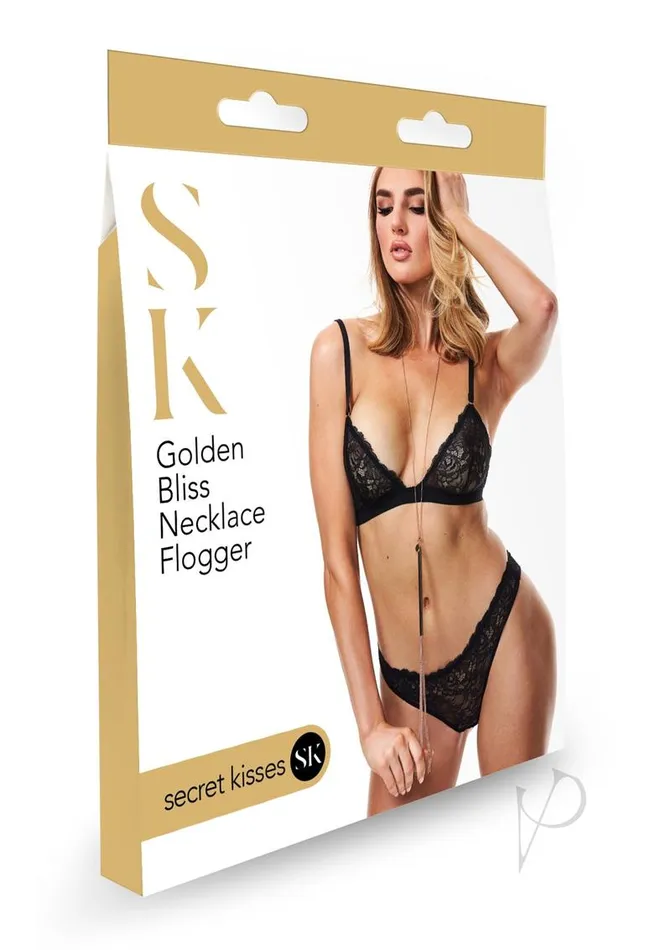 Vibrators Secret Kisses Secret Kisses Golden Bliss Necklace Flogger Rose Gold Vibrators Secret Kisses Secret Kisses Golden Bliss Necklace Flogger Rose Gold