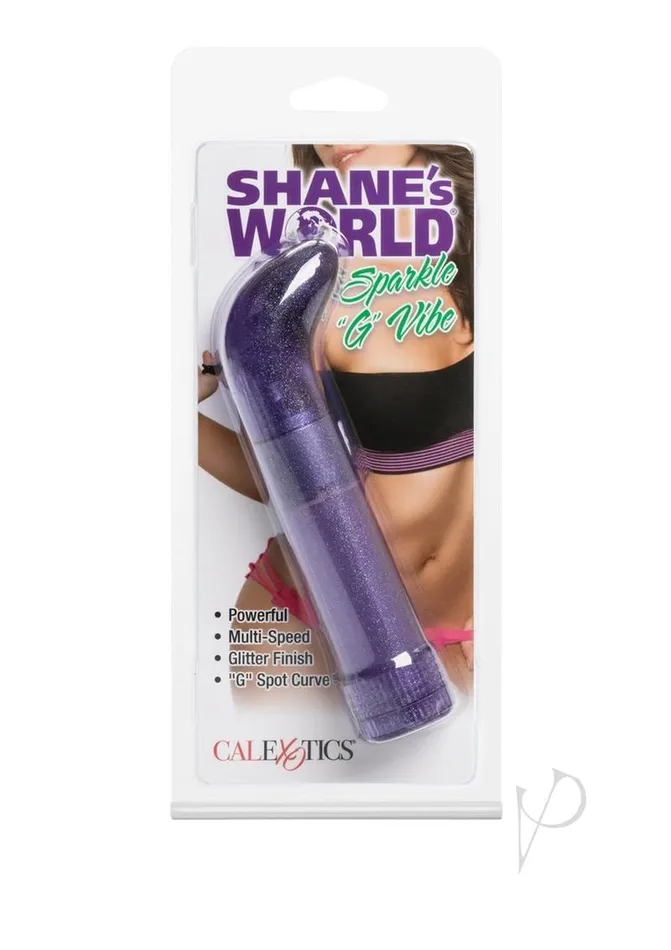 Vibrators Shanes World Shanes World Sparkle G GSpot Vibrator Purple