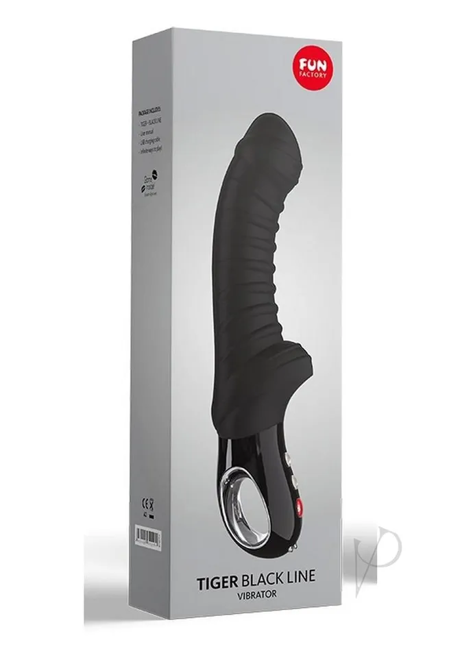 Vibrators Tiger Silicone Vibrator Black Fun Factory