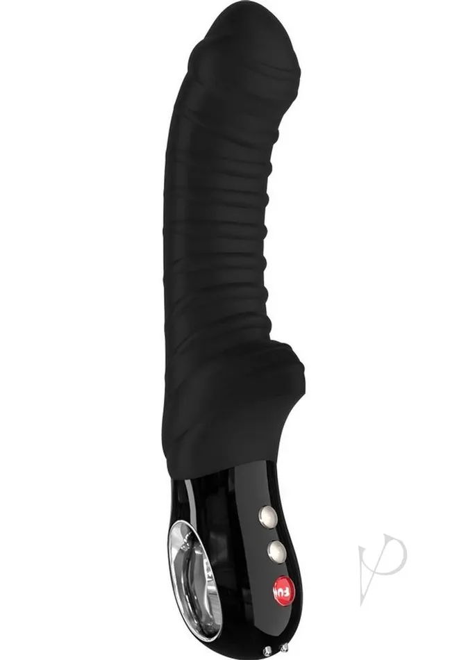 Vibrators Tiger Silicone Vibrator Black Fun Factory Vibrators Tiger Silicone Vibrator Black Fun Factory