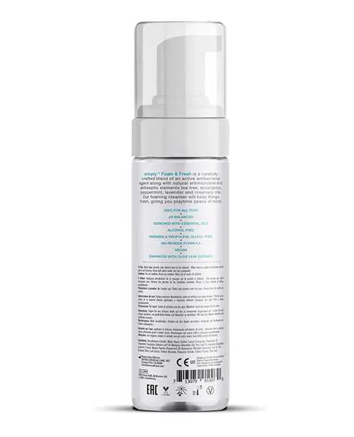 Vibrators Wicked Simply Wicked Simply Foam and Fresh Toy Cleaner 7oz