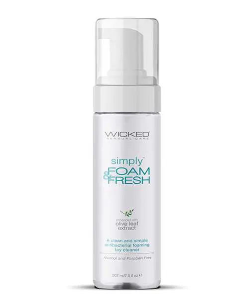 Vibrators Wicked Simply Wicked Simply Foam and Fresh Toy Cleaner 7oz