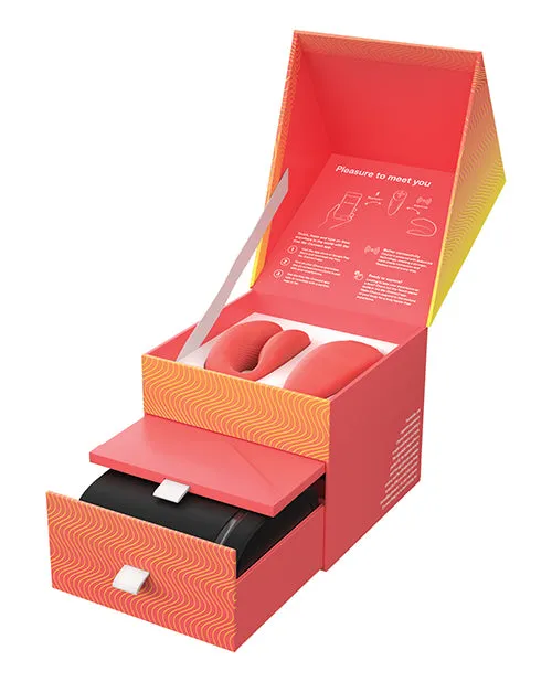 We Vibe Female Sex Toys WeVibe Chorus Rechargeable Couples Vibrator with Squeeze Remote Control Crave Coral We Vibe Female Sex Toys WeVibe Chorus Rechargeable Couples Vibrator with Squeeze Remote Control Crave Coral
