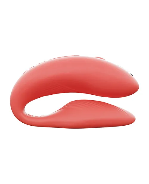 We Vibe Female Sex Toys WeVibe Chorus Rechargeable Couples Vibrator with Squeeze Remote Control Crave Coral We Vibe Female Sex Toys WeVibe Chorus Rechargeable Couples Vibrator with Squeeze Remote Control Crave Coral