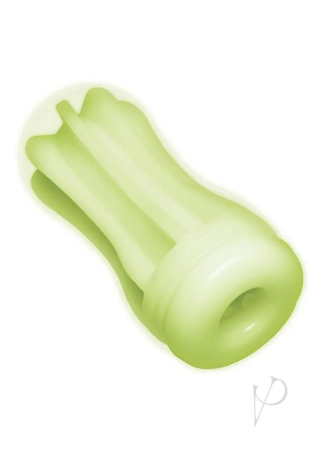 Whipsmart Male Sex Toys WhipSmart Glow in the Dark Stroker Cup Green Whipsmart Male Sex Toys WhipSmart Glow in the Dark Stroker Cup Green