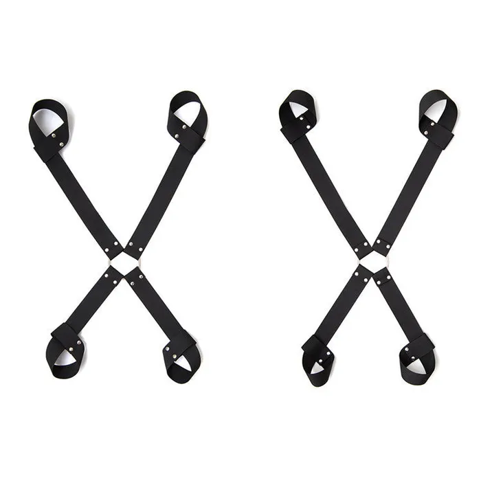 Wild Night Fantasies Vibrators Nylon Ankle and Wrist Restraint Straps