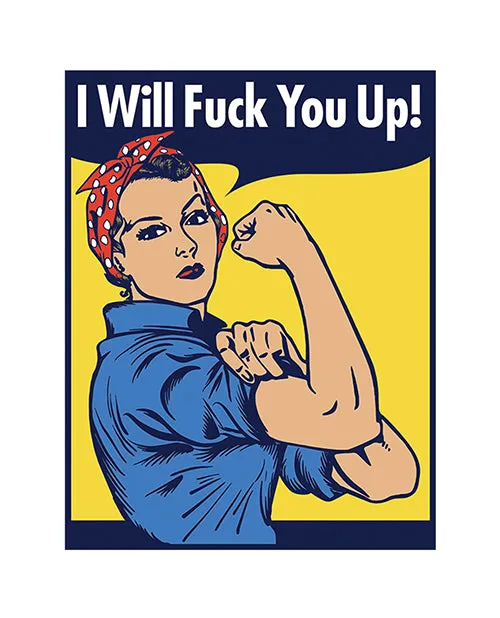 Wood Rocket Vibrators Wood Rocket I Will Fuck You Up Pin Multi Color Wood Rocket Vibrators Wood Rocket I Will Fuck You Up Pin Multi Color