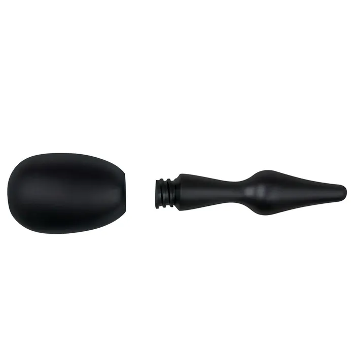 Xgen Products AquaClean Silicone 1Way Valve Douche Set with Butt Plug Nozzle Anal
