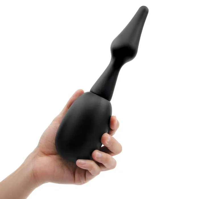 Xgen Products AquaClean Silicone 1Way Valve Douche Set with Butt Plug Nozzle Anal