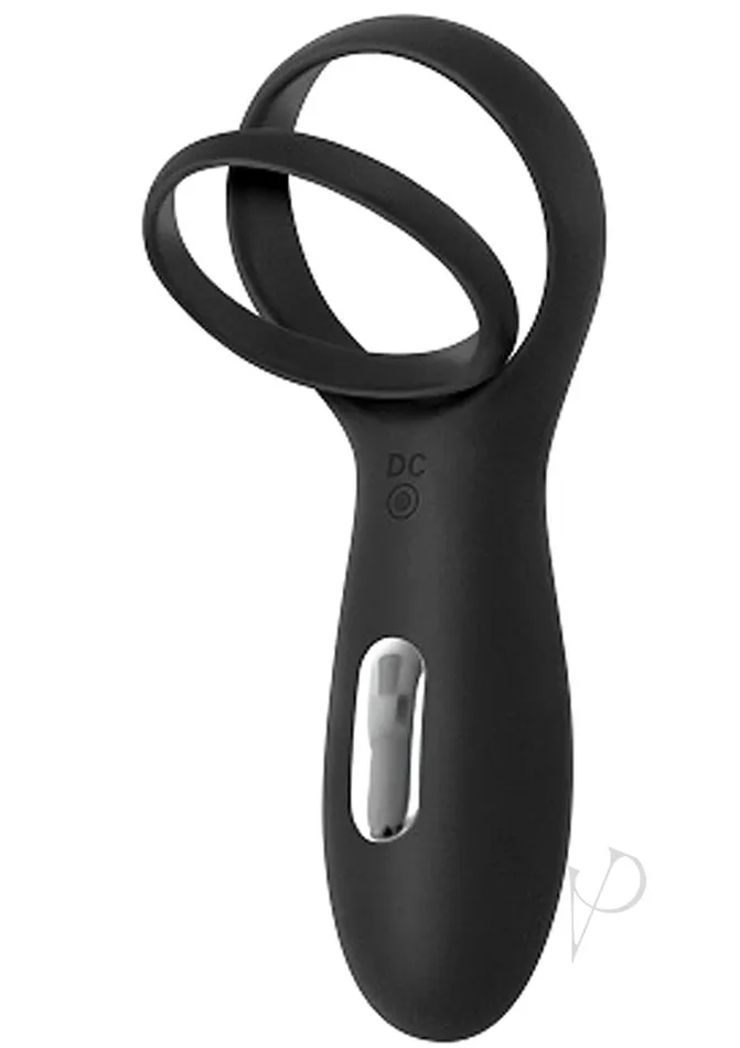 Zero Tolerance The Rechargeable Silicone Torpedo Vibrating Cock Ring Black Zero Tolerance Anal