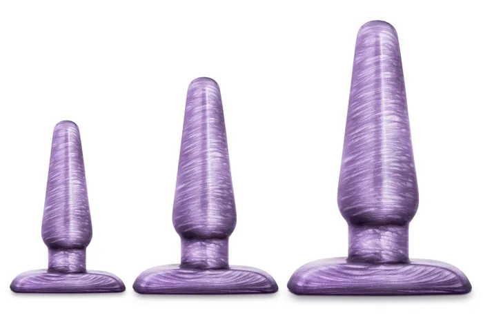 Anal Blush B Yours Anal Trainer Kit Purple Swirl