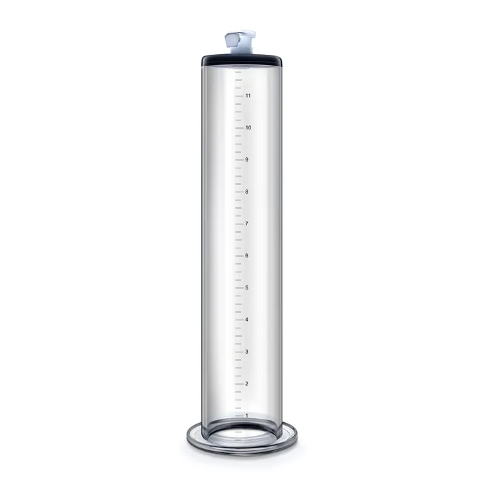 Anal Blush Performance 12 Inch X 2 Inch Penis Pump Cylinder Clear