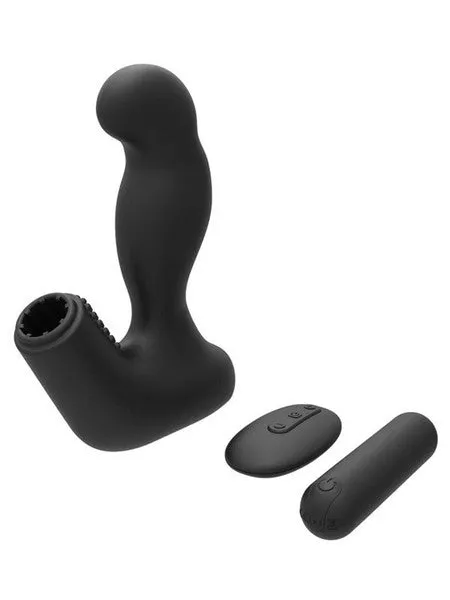 Anal MAX 20 Waterproof Remote Control Prostate Massager Black Nexus