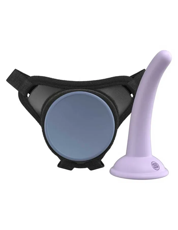 Anal Pipedream Dillio Platinum Body Dock Se Pegging Kit 5 Inch Purple