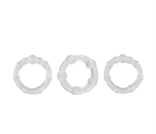 Anal Renegade Intensity Rings Clear nsnovelties