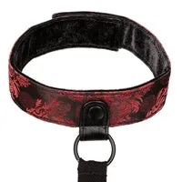 Anal Scandal Collar Body Restraint Red CalExotics Anal Scandal Collar Body Restraint Red CalExotics