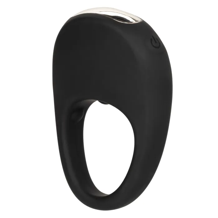 Anal Silicone Rechargeable Pleasure Ring Black Black CalExotics