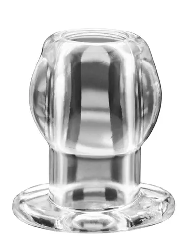 Anal Tunnel Plug Medium Clear Perfect Fit