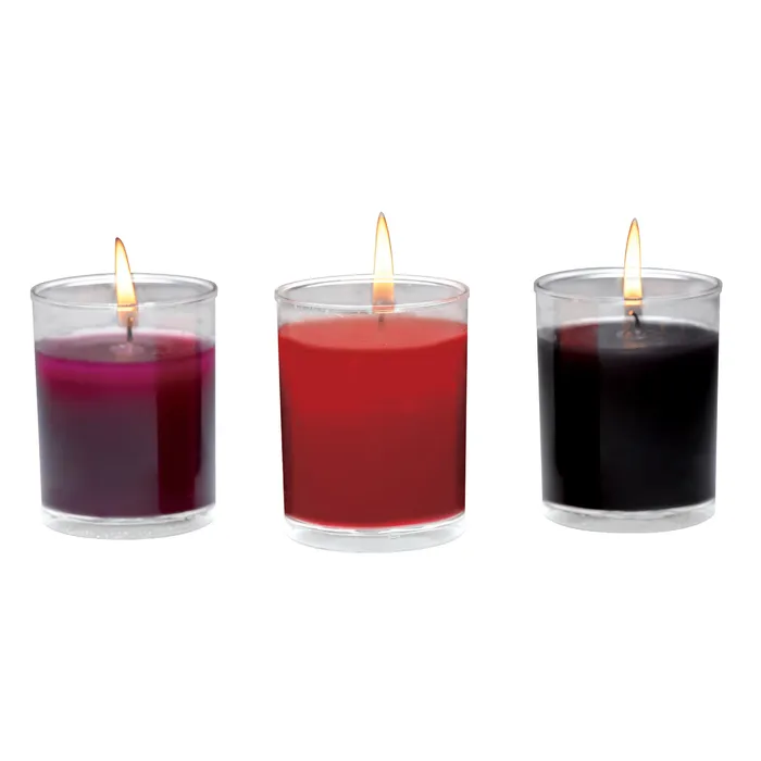 Anal XR Brands Master Series Flame Drippers Candle Set Designed for Wax Play