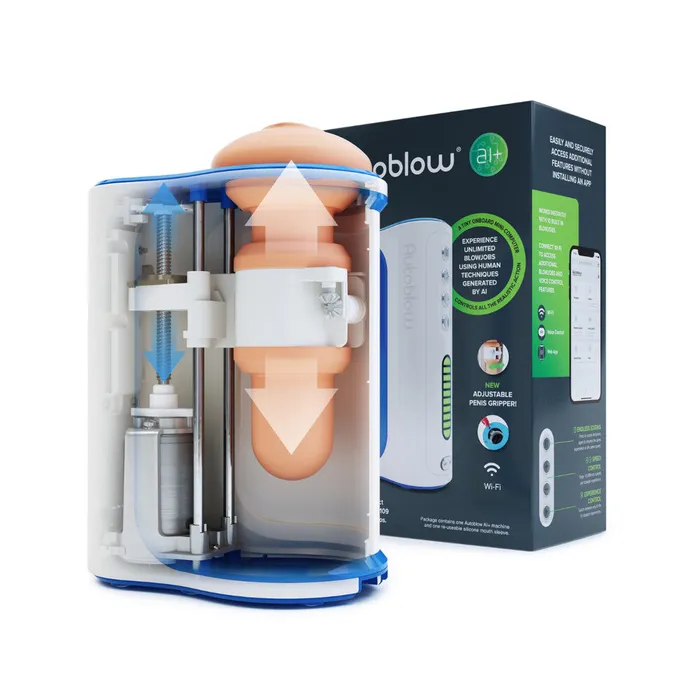 Autoblow Male Sex Toys Autoblow AI Plus Adjustable Blow Job Machine