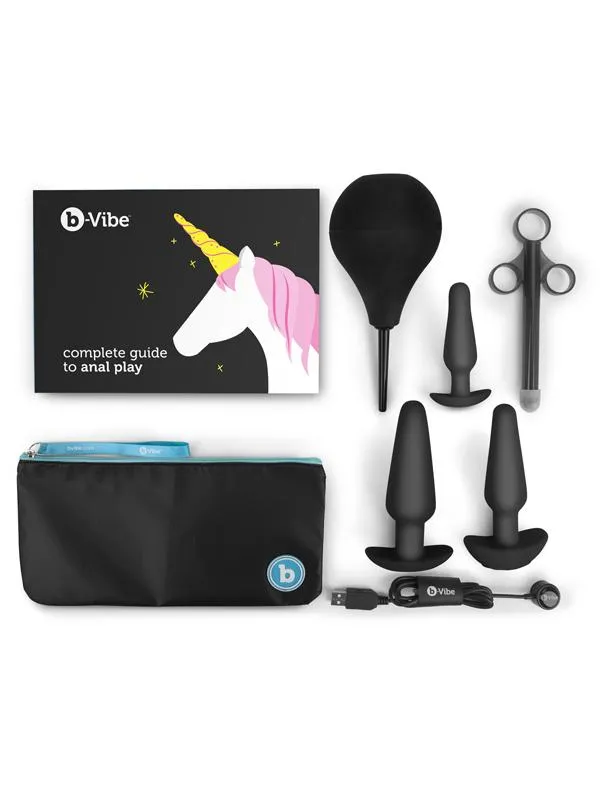 bVibe Anal Training 7 Piece Education Set Black BVibe Anal bVibe Anal Training 7 Piece Education Set Black BVibe Anal