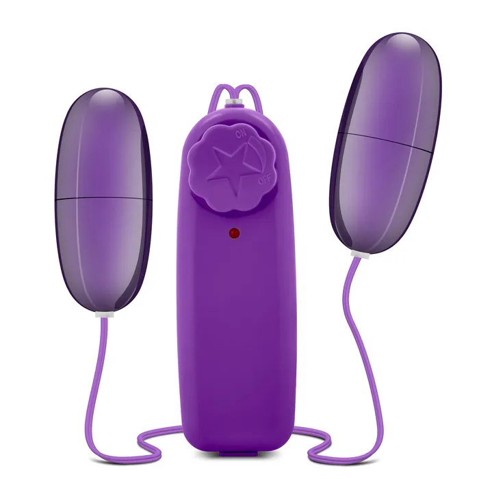 B Yours Double Pop Eggs Plum Blush Novelties Vibrators