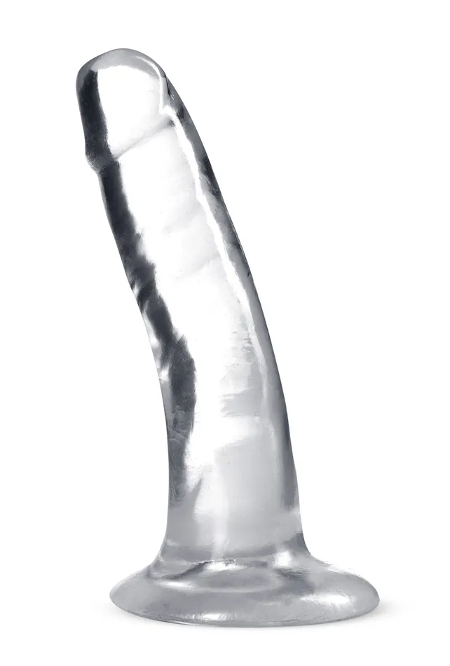 B Yours Plus Hard N Happy Clear Blush Dildos