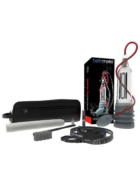 Bathmate Hydroxtreme9 Hydro Pump and Kit Clear Bathmate Dildos