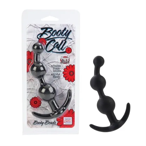 CalExotics Anal Booty Call Booty Beads Black