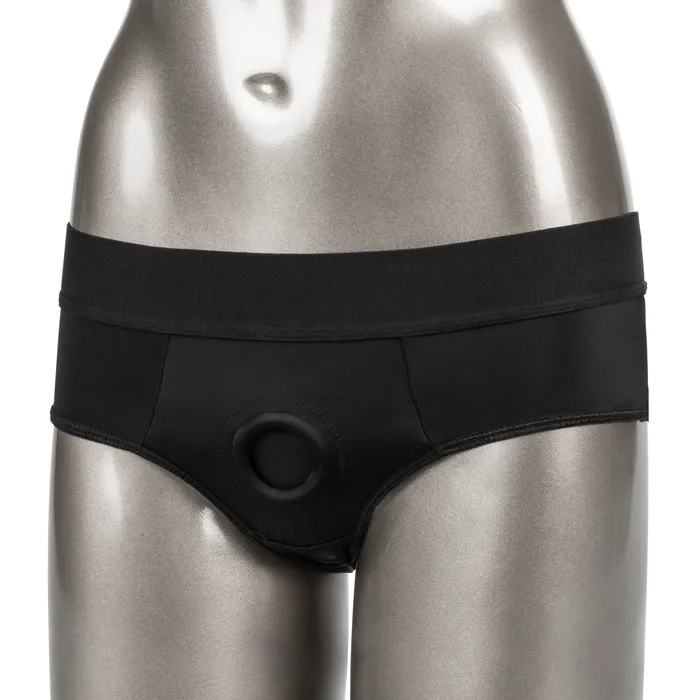 CalExotics Female Sex Toys Her Royal Harness Backless Brief Lxl