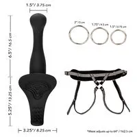 CalExotics Female Sex Toys Her Royal Harness The Royal Vibrating Set