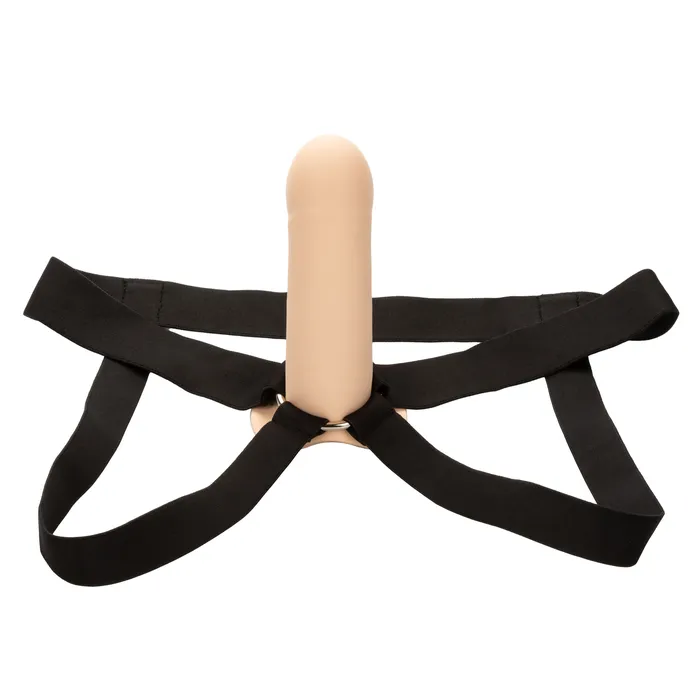 CalExotics Performance Maxx Extension With Harness Ivory Female Sex Toys