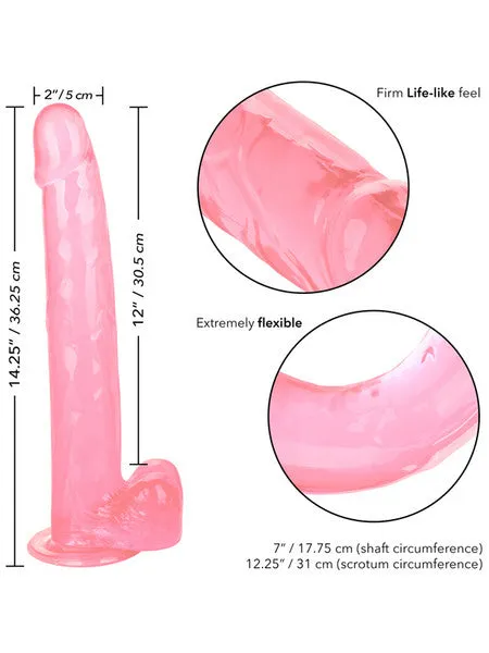 CalExotics Size Queen 12 in305 CM Pink Vibrators