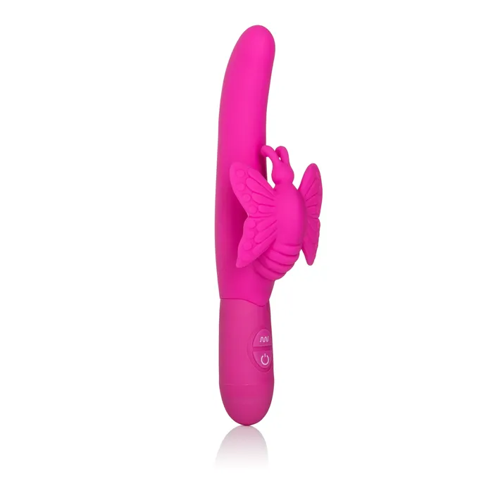 CalExotics Vibrators Fluttering Butterfly Pink