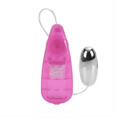 CalExotics Vibrators Slim Teardrop Bullet Pink Bulk