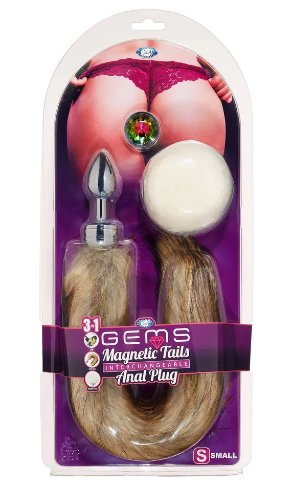 Cloud 9 Magnetic Tails Kit With 3 Attachments Small Cloud 9 Novelties Couples Cloud 9 Magnetic Tails Kit With 3 Attachments Small Cloud 9 Novelties Couples