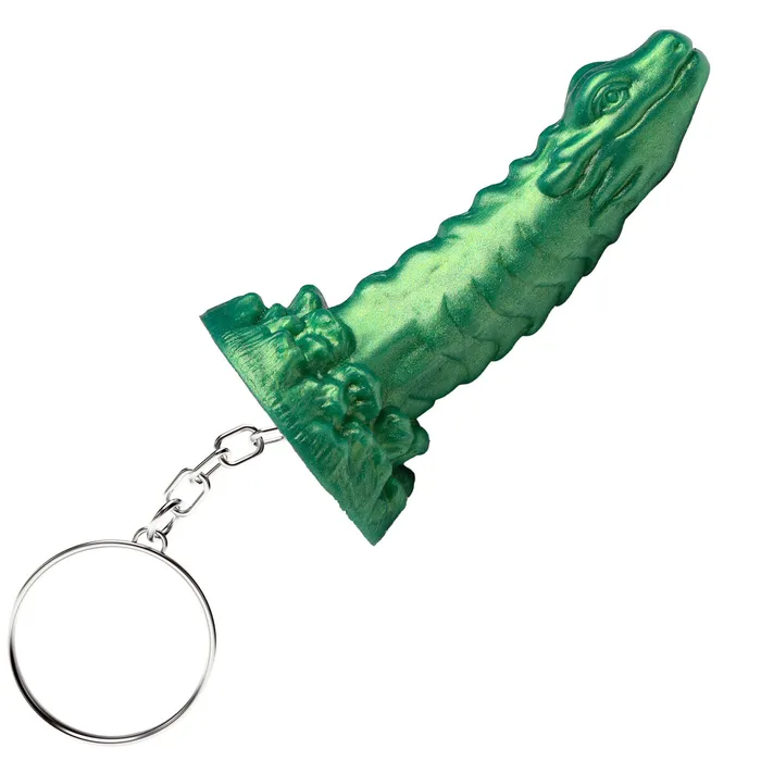 Cockness Monster Keychain Green XR Brands Creature Cocks Vibrators