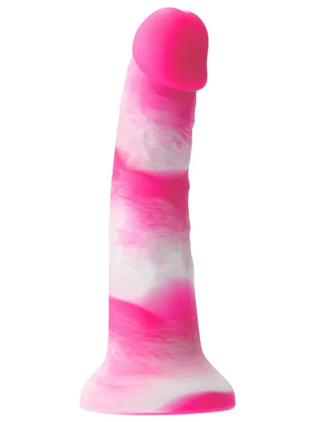 Colours Pleasures Yum Yum 7 in Dildo Pink NS Novelties Dildos