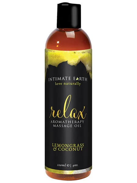 Couples Relax Massage Oil 120ml Intimate Earth
