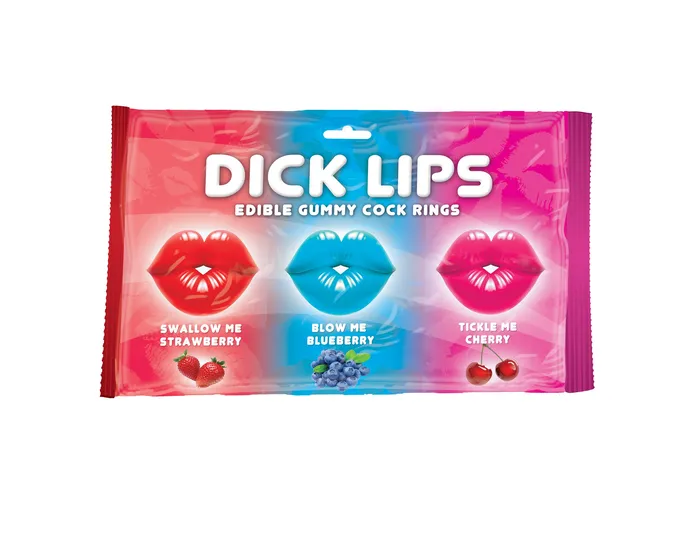 Dildos Dick Lips Edible Gummy Cock Rings Hott Products