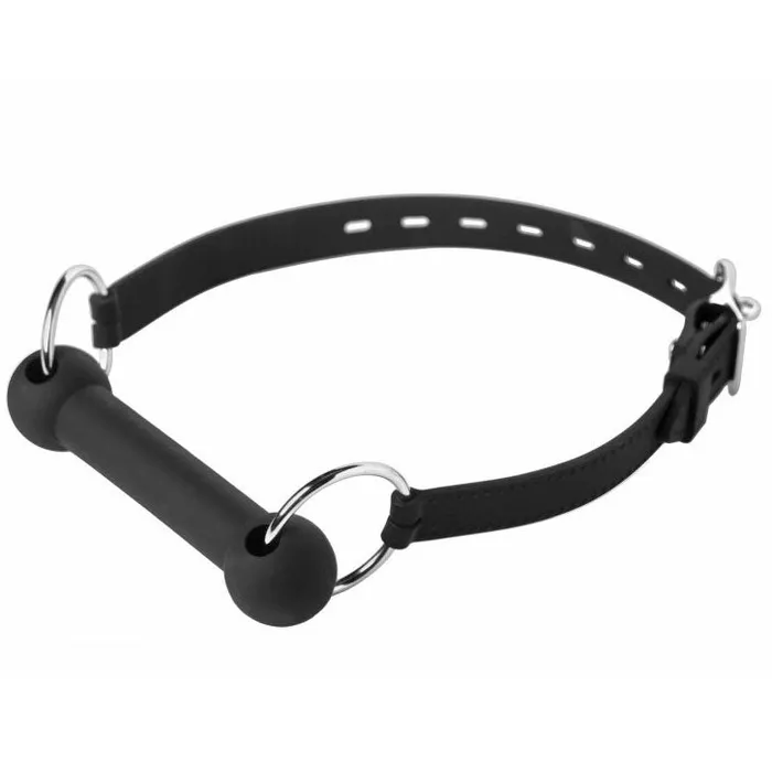 Dildos Master Series Mr Ed Lockable Silicone Horse Bit Gag