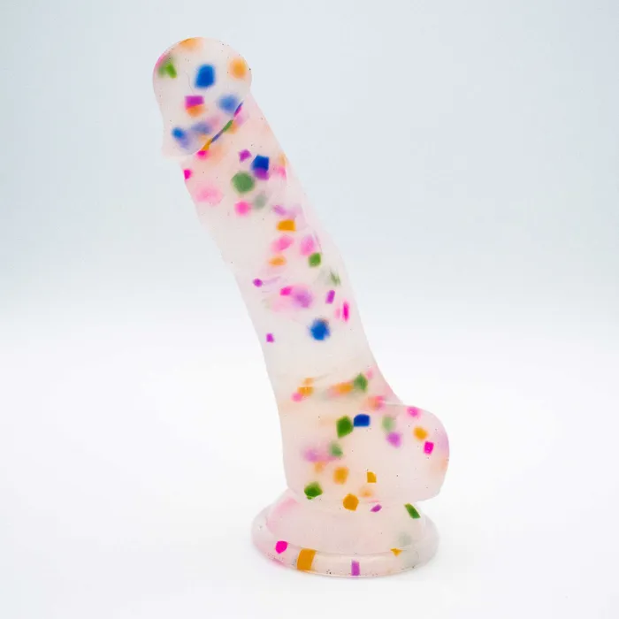 Dildos Natalies Toy Box CockaPalooza Confetti Silicone Suction Dildo