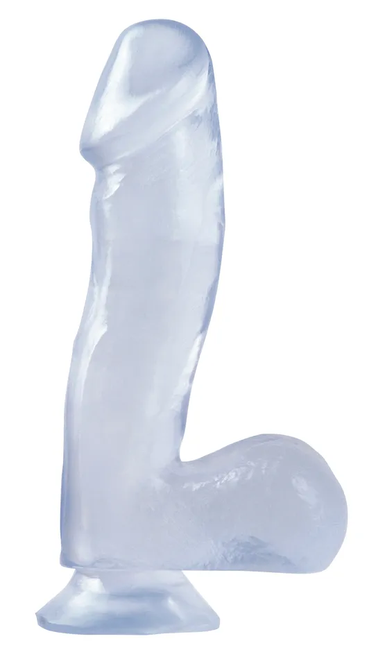 Dildos Pipedream Basix Rubber Works 65 Inch Dong With Suction Cup Clear