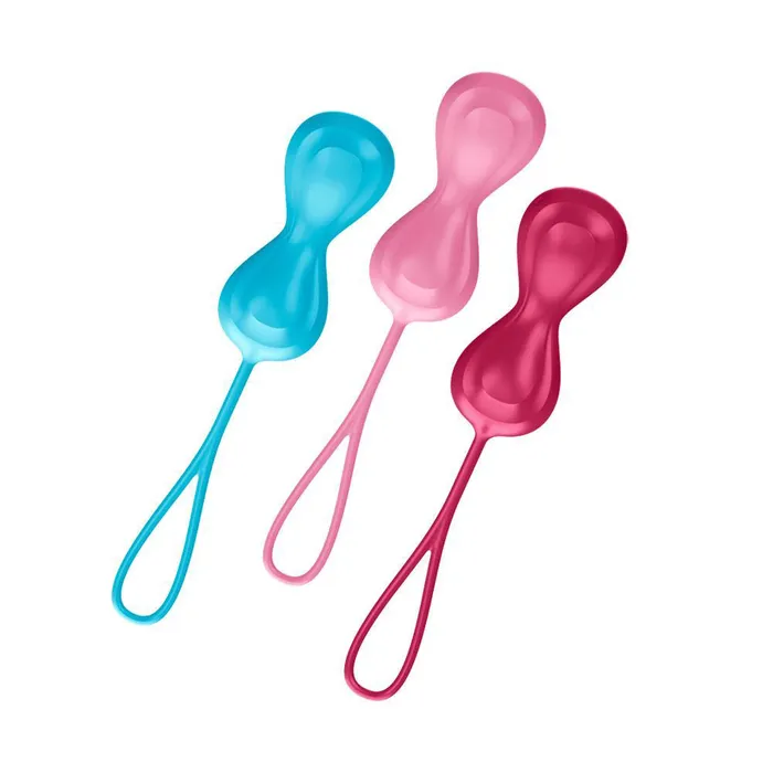 Dildos Satisfyer Pro Satisfyer Set Of 3 Orgasm Balls With Moving Inner Balls