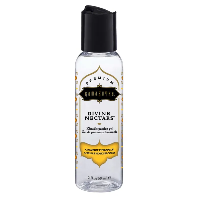 Divine Nectars Flavored Body Glide Coconut Pineapple 2 Fl Oz 59ml Kama Sutra Female Sex Toys Divine Nectars Flavored Body Glide Coconut Pineapple 2 Fl Oz 59ml Kama Sutra Female Sex Toys