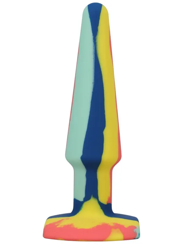 Doc Johnson Anal APlay Groovy Silicone Anal Plug 5 inch Sunrise Doc Johnson Anal APlay Groovy Silicone Anal Plug 5 inch Sunrise