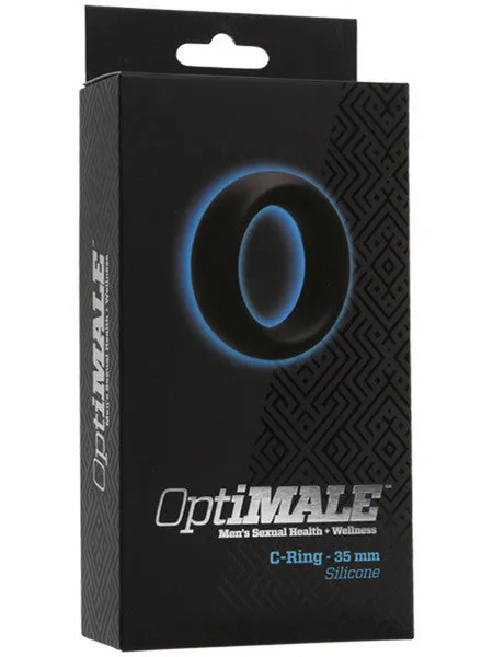 Doc Johnson Anal OptiMALE C Ring 35mm Thick Black