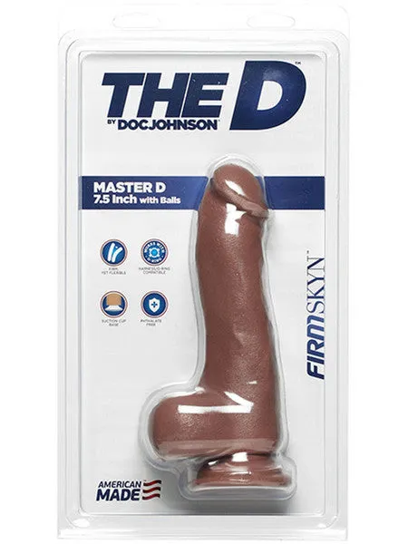 Doc Johnson Anal The D Master D 75 Inch FIRMSKYN Caramel