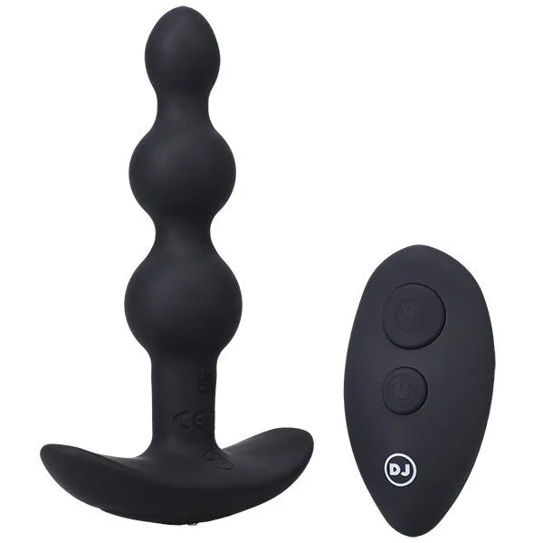 Doc Johnson APlay Shaker Silicone Anal Plug with Remote Male Sex Toys